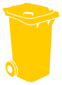 Abfall: Recycelbar. Hinterlässt keine schädlichen Substanzen